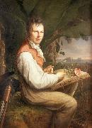 Friedrich Georg Weitsch Alexander von Humboldt oil painting on canvas